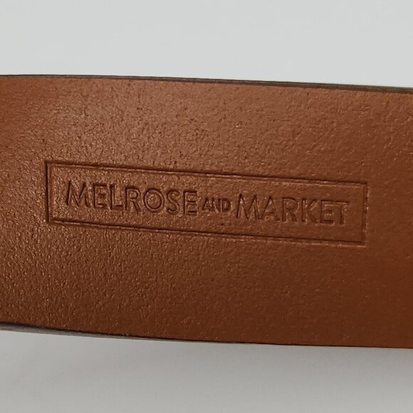 Melrose and Market Leather Belt Size Large Brown - Picture 3 of 7